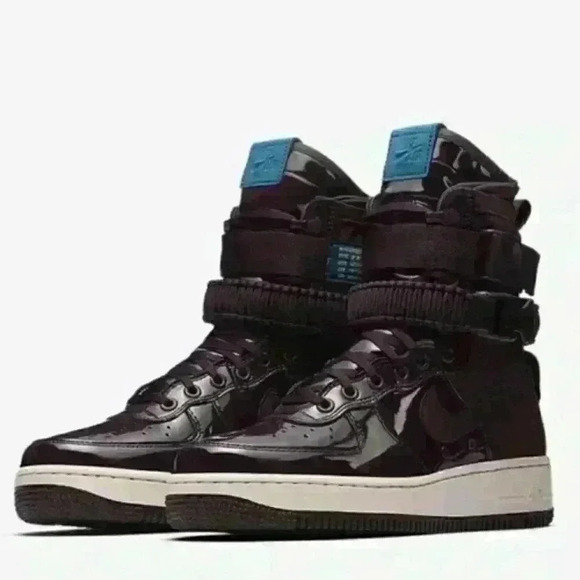 RUBY Rose x Wmns SF Air Force 1 Premium Port Wine Size 7.5 - Picture 1 of 8